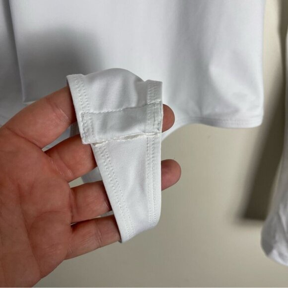 Smash + Tess Turtleneck Long Sleeve Bodysuit White Size Small - Picture 5 of 11